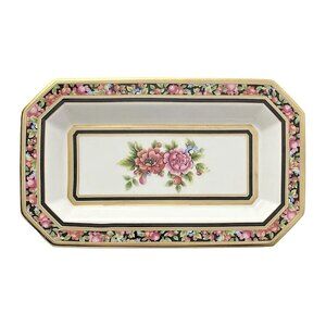 Wedgwood Clio Bone China Rectangular Trinket Tray c.1992